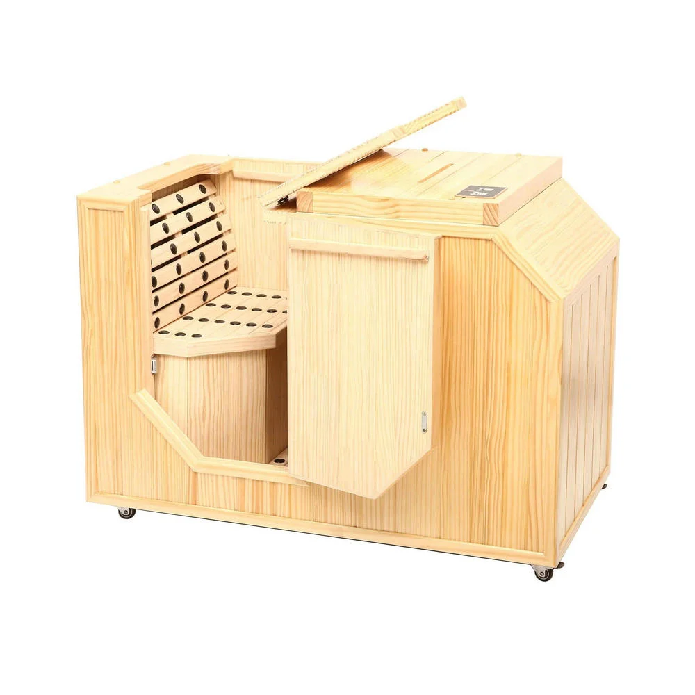 Healthystar moitié corps sauna infrarouge corps Barrel pour la maison