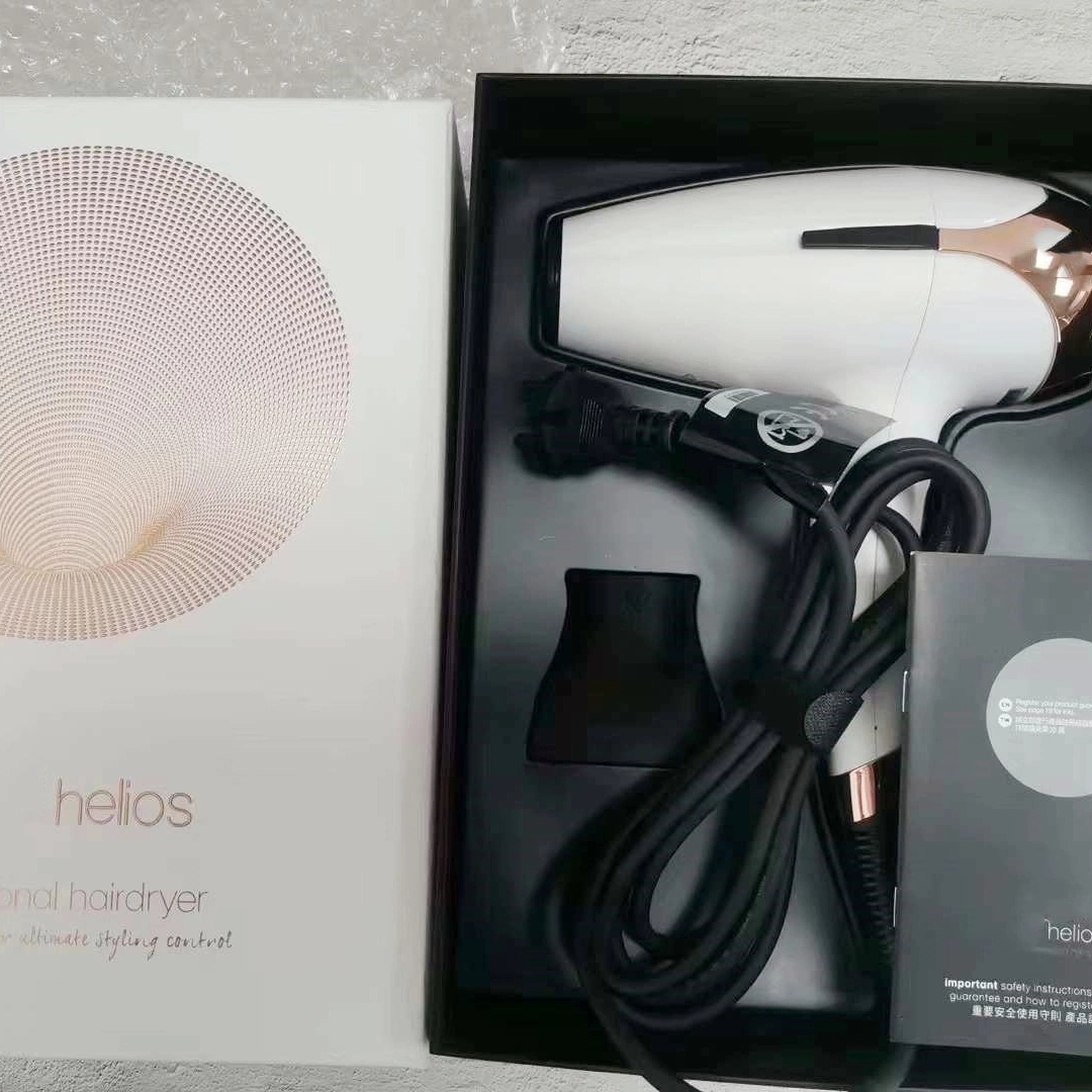 بالنسبة إلى مجفف الشعر GH D Helios Professional المزود بحلقة معلقة قابلة للإزالة غطاء الفلتر مجفف شعر أيوني