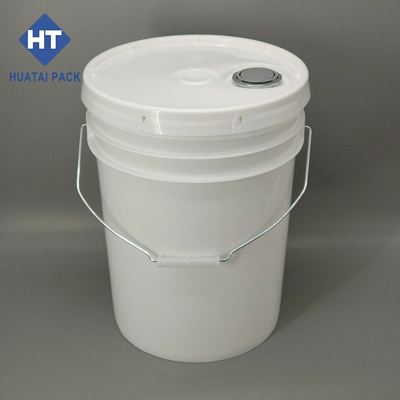 High quality/High cost performance  1-20L Plastic Packaging Container Paint Bucket with Plastic/Metal Handle