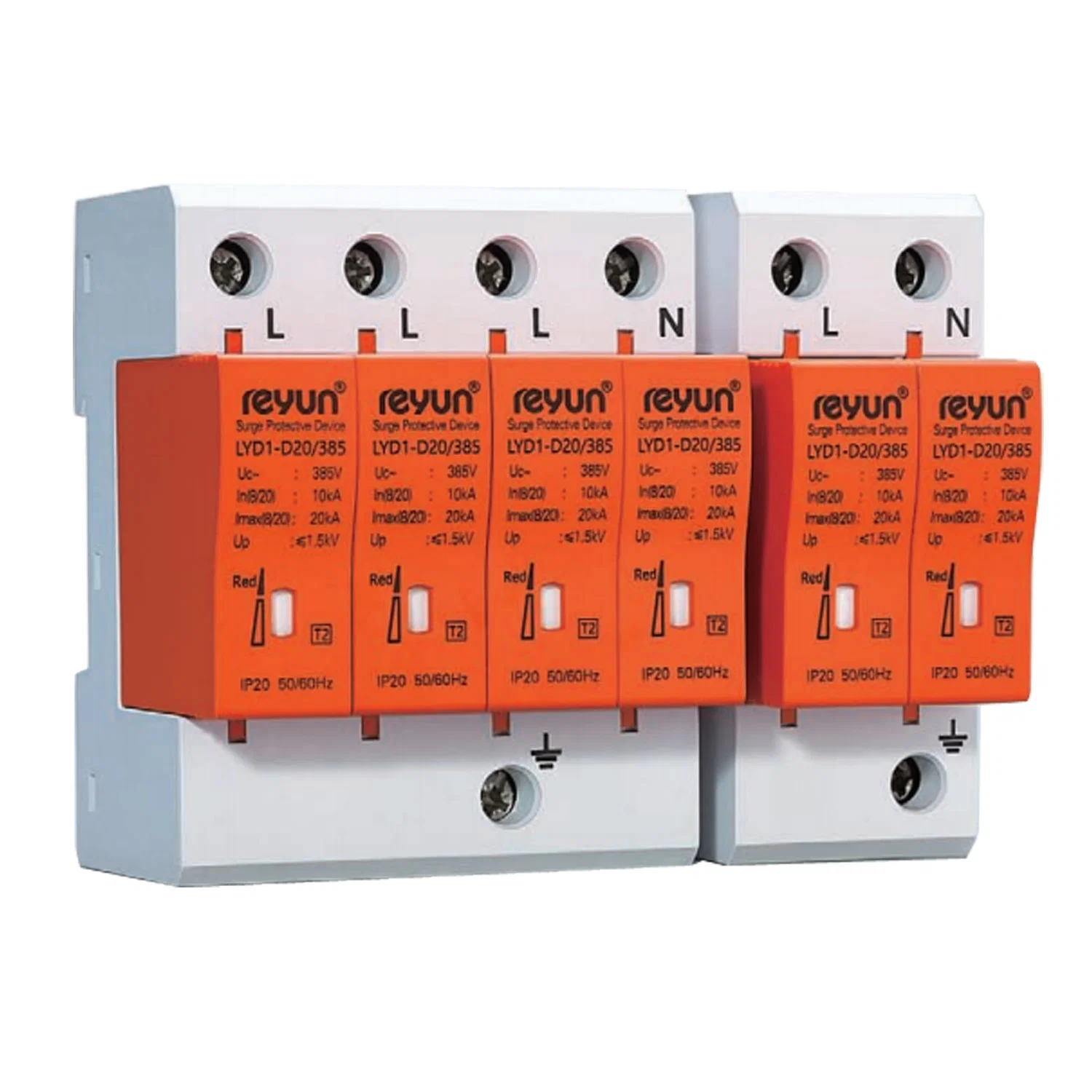 Reyun Lyd1-D Surge Protector for Low-Voltage AC Power Distribution System