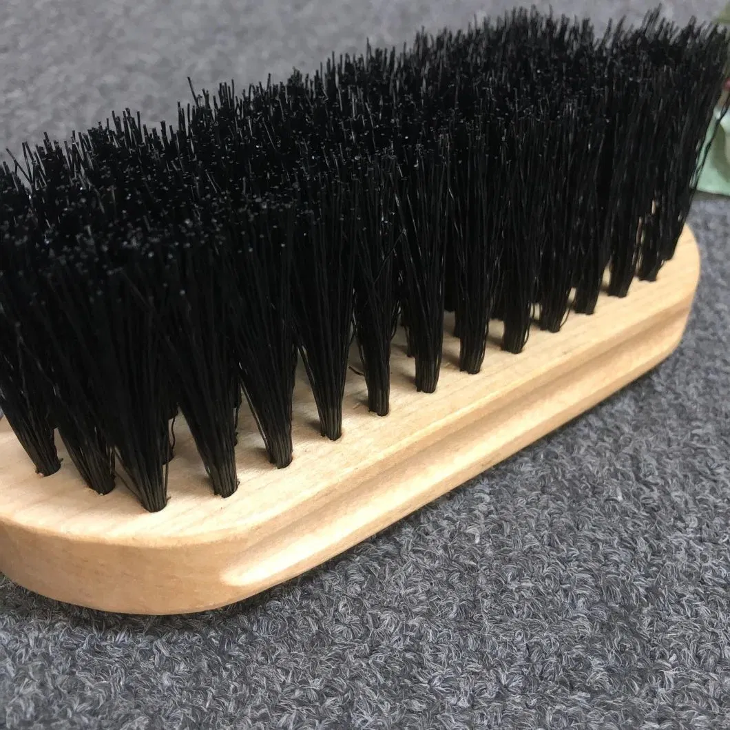 Madera duradera Perros Gatos Pet Grooming Cepillo de crin de caballo herramientas Cepillos de limpieza baño