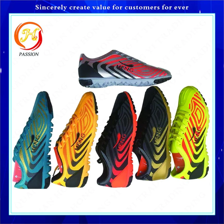 Men Fashion Casual Shoes Athletic Sport Soccer Shoes Kids Sneakers Football Shoes