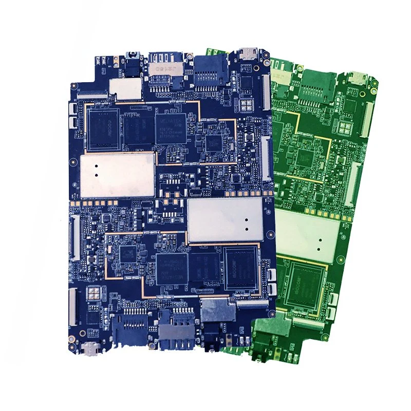 مجموعة لوحة PCB الأصلية من المصنع 6 طبقات 3 أونصات اتصال متبادل عالي الكثافة لوحة دائرة دائرة HDI متعددة الطبقات