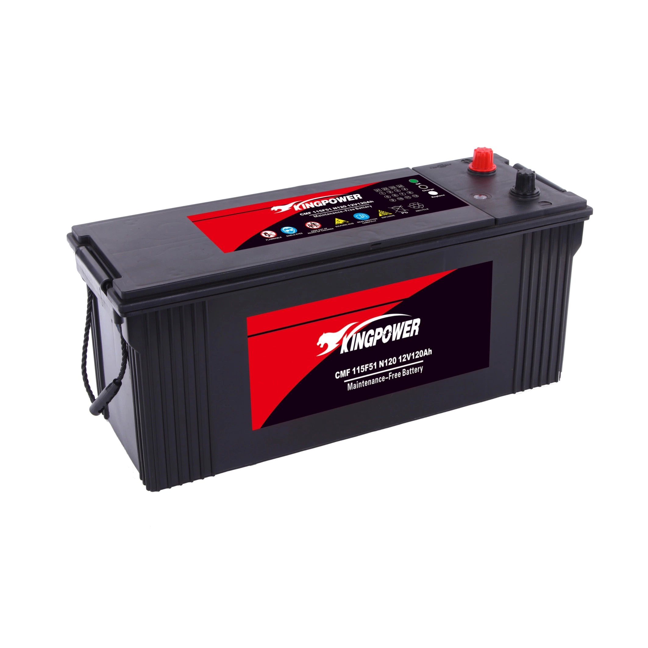 Jeje Maintenance Free Starting Car Battery Cmf 115f51 12V 120ah King Power Lead Acid