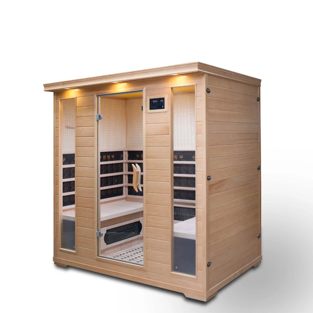 Qian Yan uma peça Duche separação seca e úmida China Jacuzzi Duche Vapor Cabin fábrica OEM Custom Folding estilo moderno Sauna a vapor