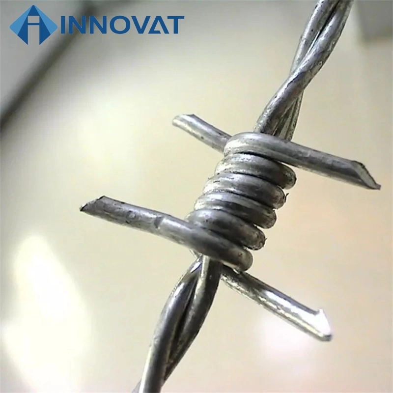 Factory Hot Dipped Galvanized Barb Wire Fencing Coil Roll Barbed Wire Iron Wirelow Price Barbed Wire