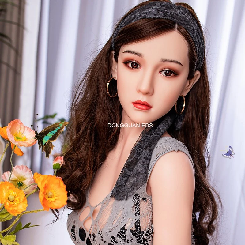 Sex Doll 158cm de la piel real con el esqueleto completo de TPE Yan el sexo masculino Doll