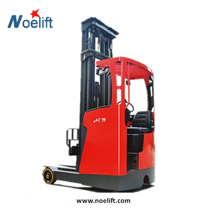 Lifting Equipment Sit on Electric Reach Truck Forklift Price