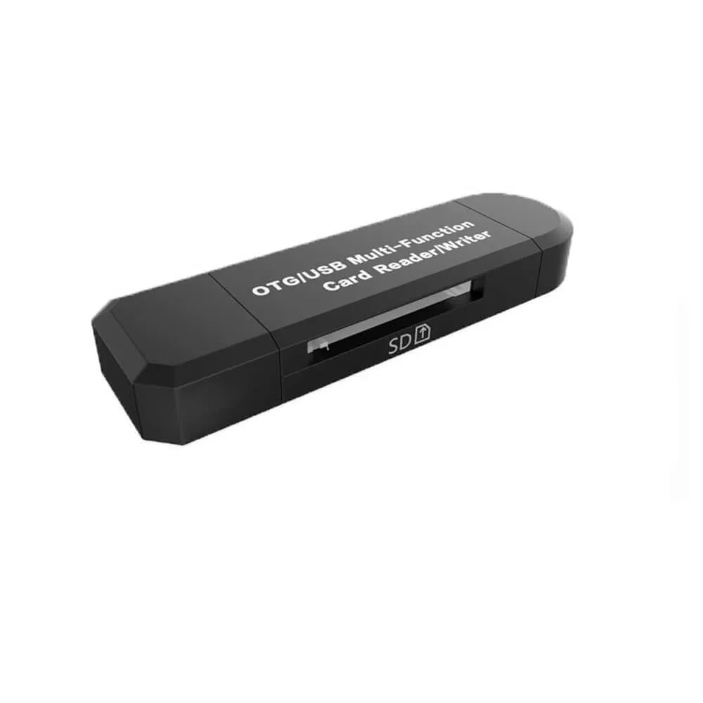 Transferencia rápida de datos con un lector de tarjetas USB 3,0 para smartphone Para tarjetas SD/Micro-SD