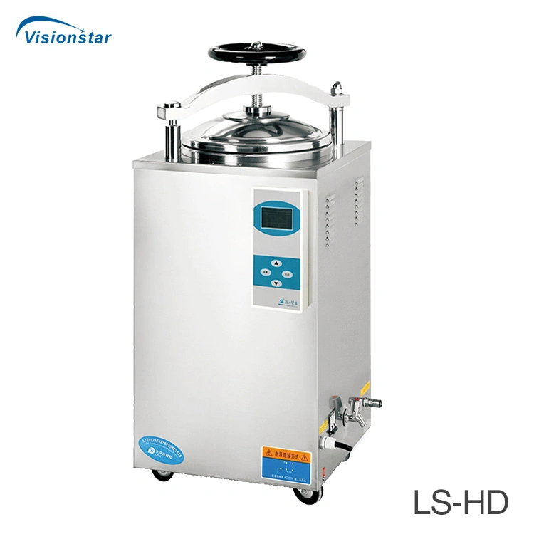 Ls-35ld, Ls-50ld, Ls-75ld, Ls-100ld Vertical Pressure Steam Sterilizer (LED Display Automation)