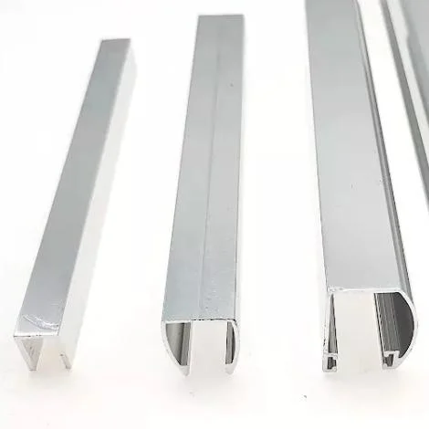 6063 6061 6082 U Channel Aluminum Profile / Aluminum C Channel Extrusions