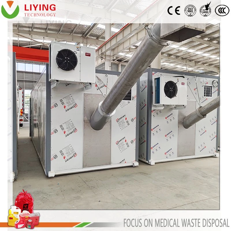 on-Site Efficient Medical Instrument Medical Rubbish Disposal Machine Waste Management System