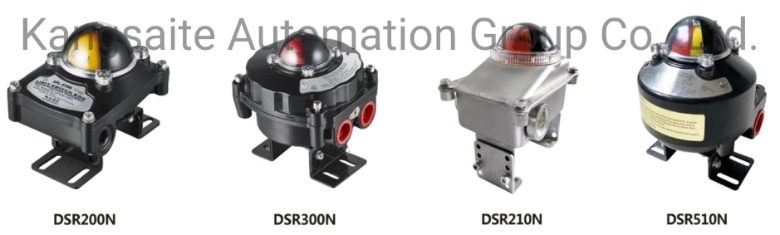 Apl-210n IP67/NEMA 4X4, 7, 9, IP68/Namur Die-Cast Carcasa de aluminio y revestimiento de la alimentación en Acero Inoxidable acero al carbono/interruptor de límite de soporte para el actuador neumático