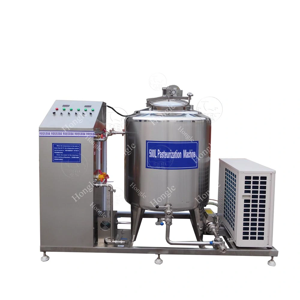 Electric Heating Milk Juice Beverage Sterilizer Pasteurizer Machine with Cooling Function