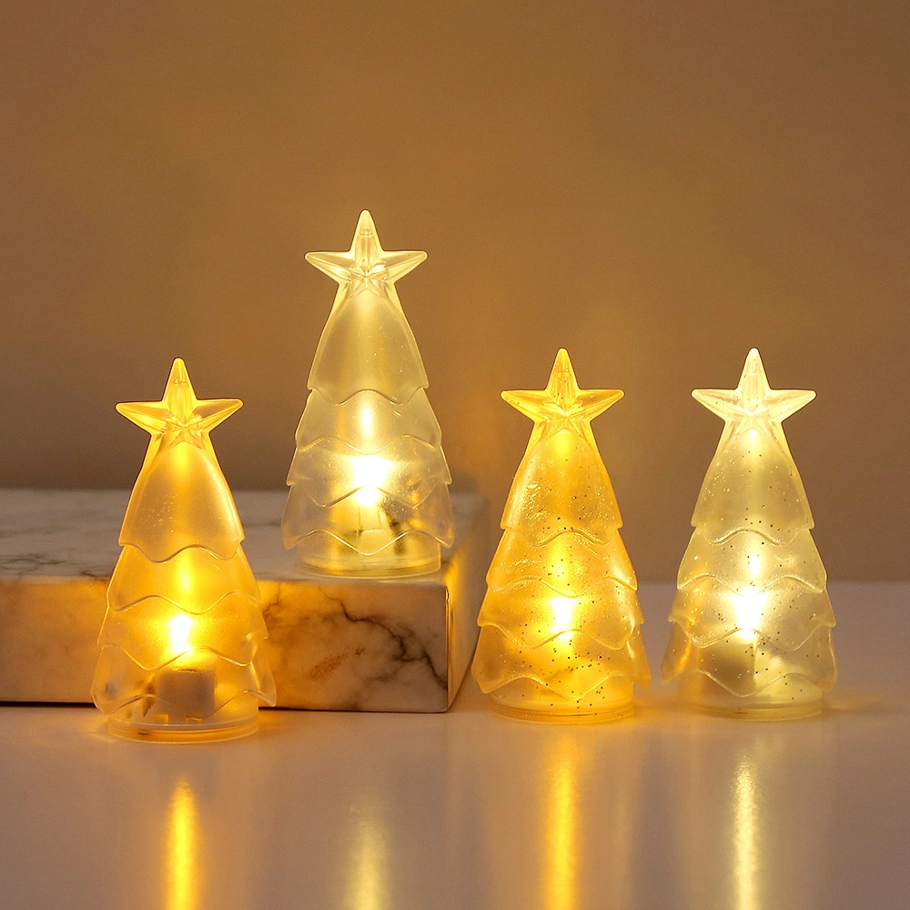 Adornos de Navidad Nuevo LED ventana de luz ornamentos Arbol de Navidad colgantes Suministros para fiestas