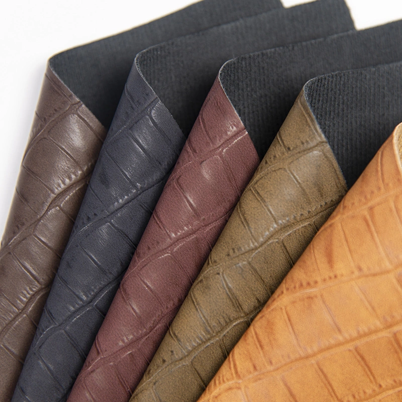 Fabric Microfiber leather and accessories 3D Artificial Synthetic PVC PU Leather