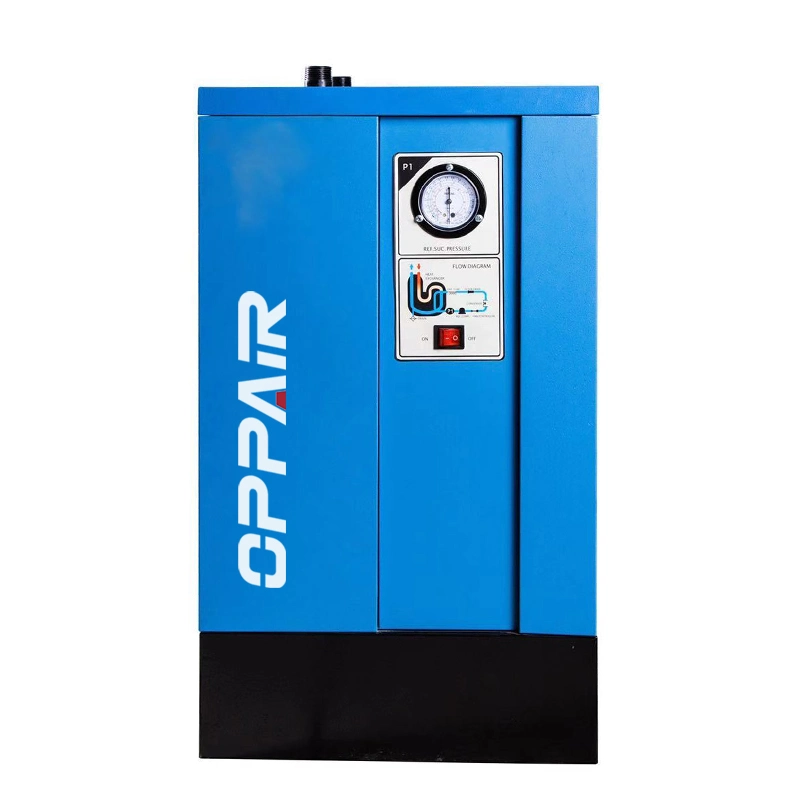 Oppair Refrigerated Compressed Air Dryer High Inlet Temp Refrigeration Air Dryer Air Compressor Drying Machine