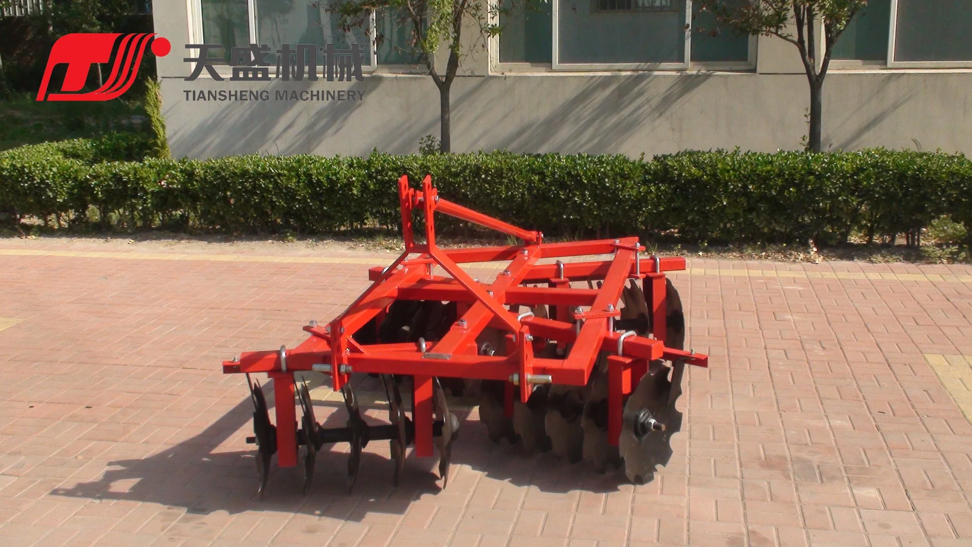 Reasonable Structure Easy to Use Easy Maintenance Tractor Hanging Symmetrical Opposed Disc Harrow