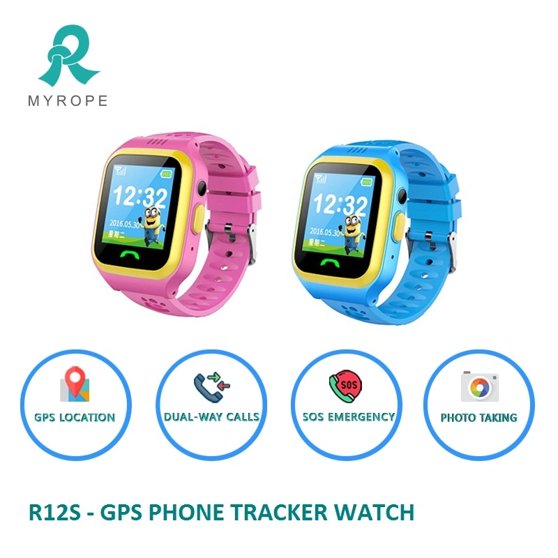 Kids Smart Watch GPS Touch Screen Sos SIM Phone Call Waterproof Children Watch with Camera Kids Watch