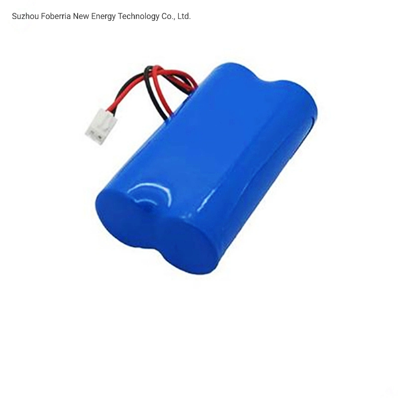 Low Discharge Rechargeable Lithium Battery Pack Back up Power 18650 3.7V 2600mAh-2s/1p