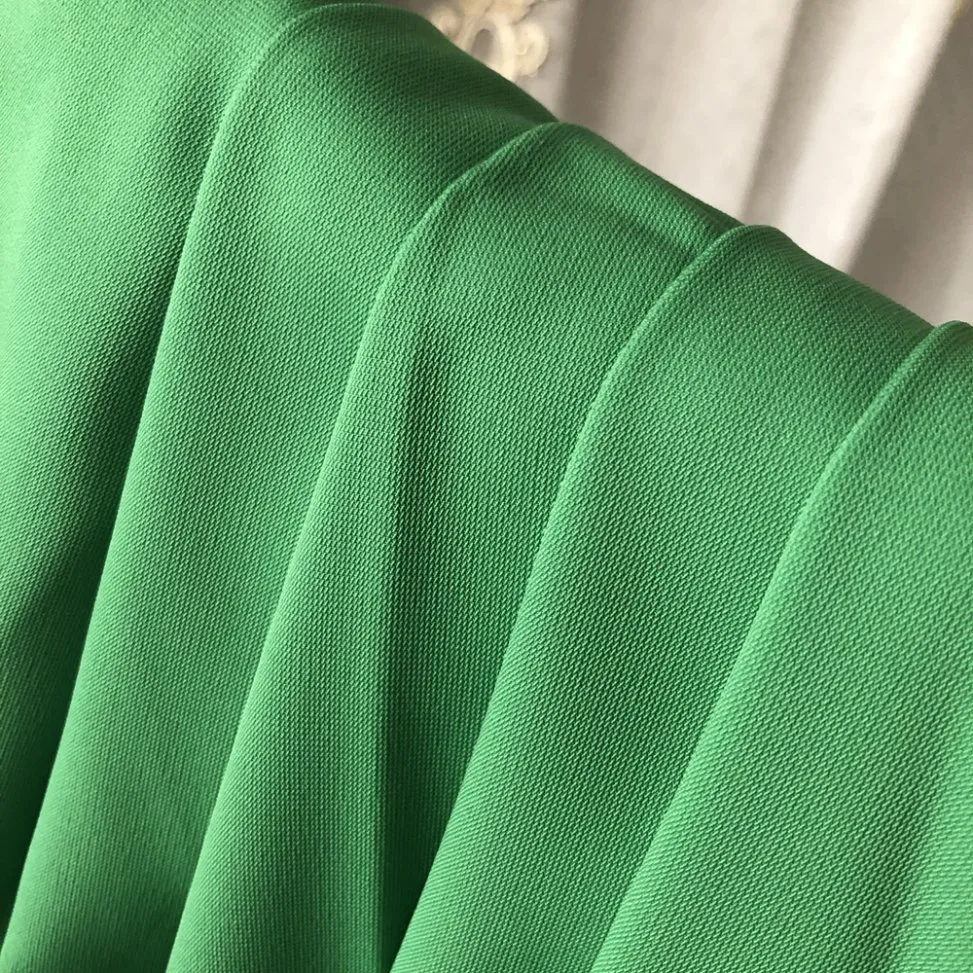 Hot Sale Recycled 97 Polyester 3 Spandex Twill Dress Fabric