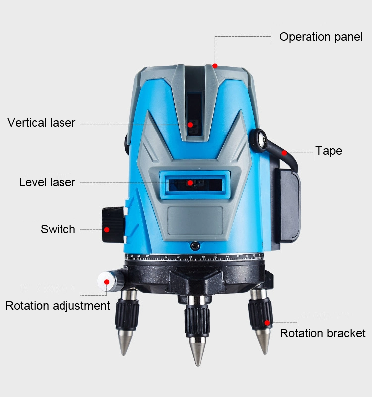 Nivelador láser máquina Nivelador láser rotativo