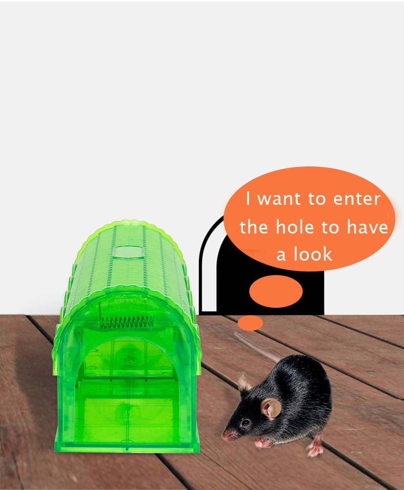 Humane Pet Safe Rat Rodent Control Reusable Live Catch Mouse Trap Cage