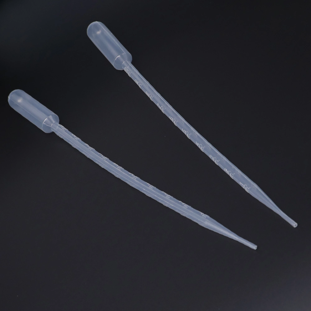 Pipettes Pasteur jetables de laboratoire à faible densité 1 ml, 2 ml, 3 ml, 5 ml, 10 ml