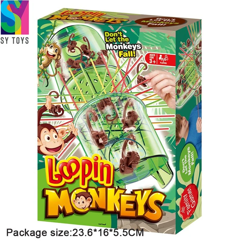 Sy niños la educación temprana juguetes Loopin monos niños Multiplaye Intellctual juego de mesa