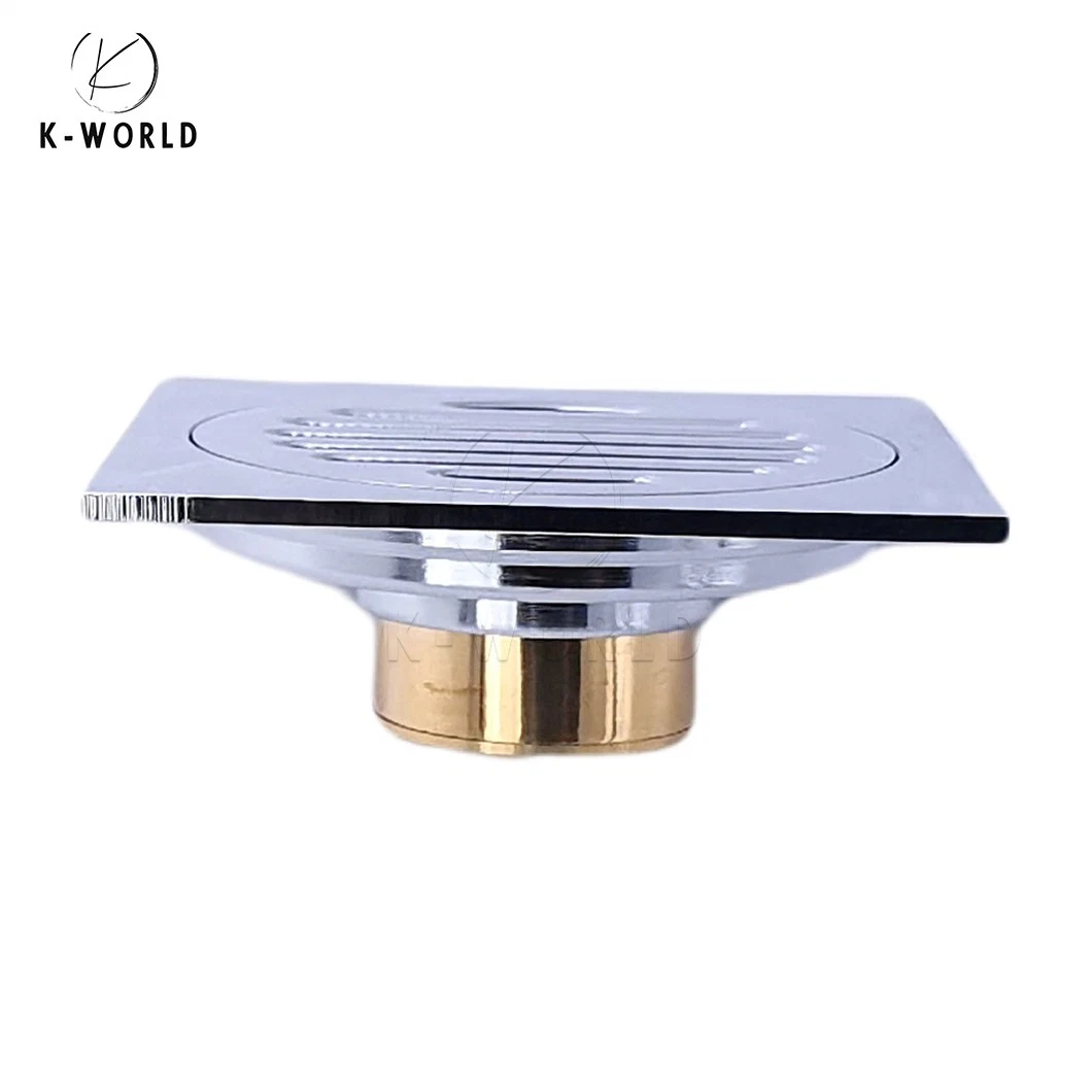 K-World Shower Overflow Drain Manufacturing OEM Custom New Design Floor Drain China Anti-Cockroach Linear Shower Floor Drain