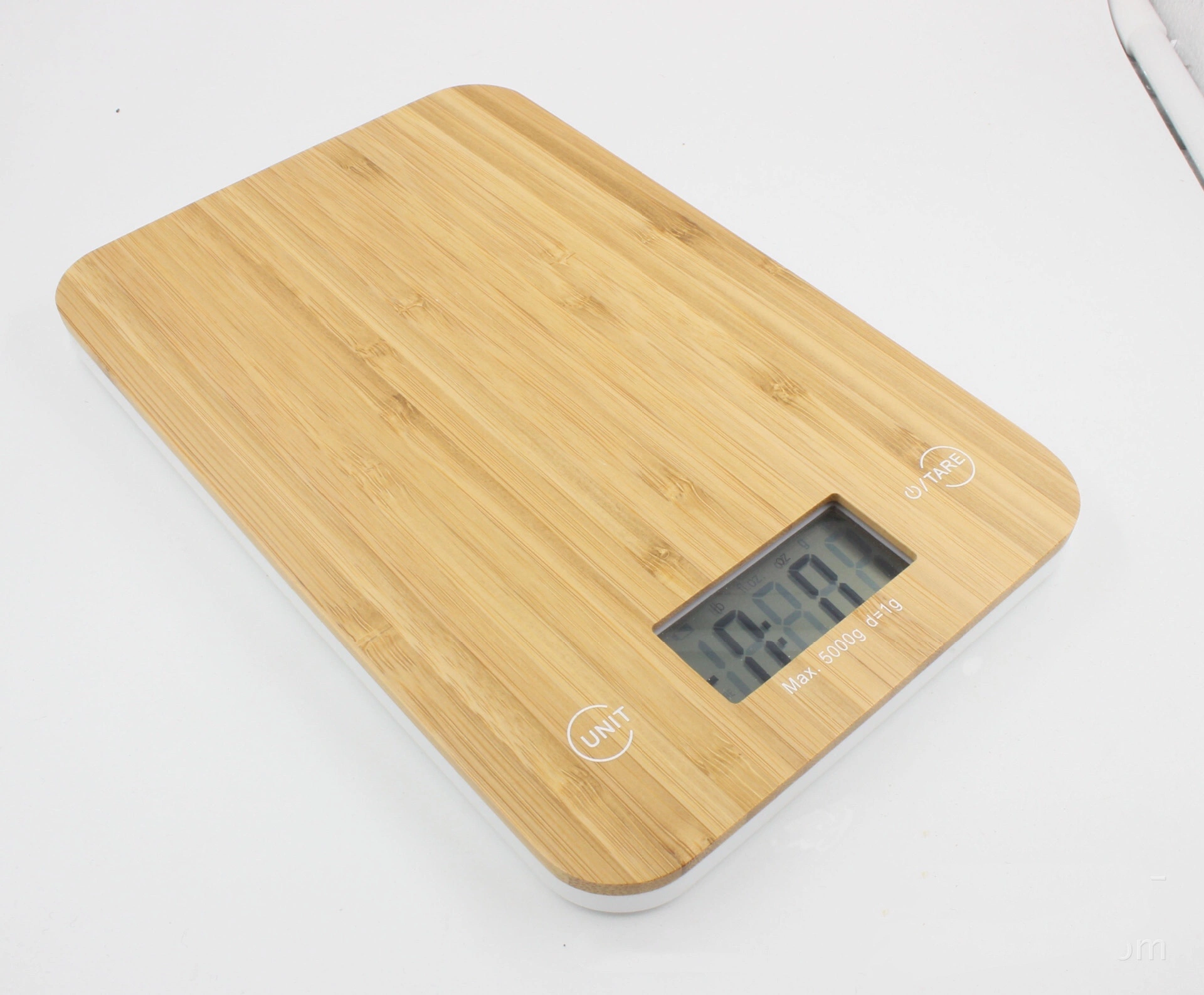 Smart Cooking Digital Tool Bamboo Weighing Scale Food Kitchen Scale