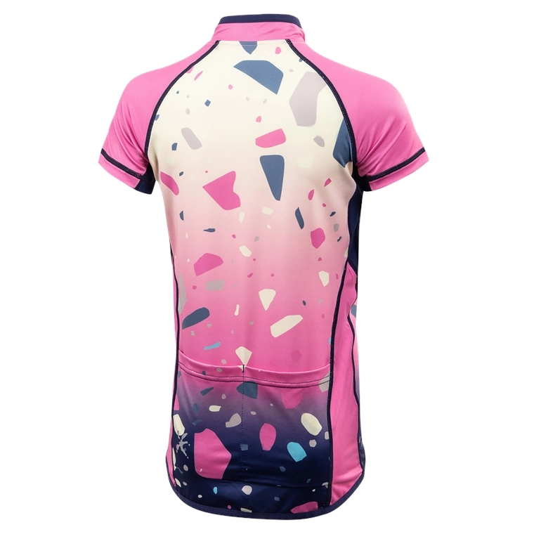 Camisola de ciclismo de manga curta de alta qualidade Summer Quick Dry para criança Desgaste desportivo desgaste de ciclismo