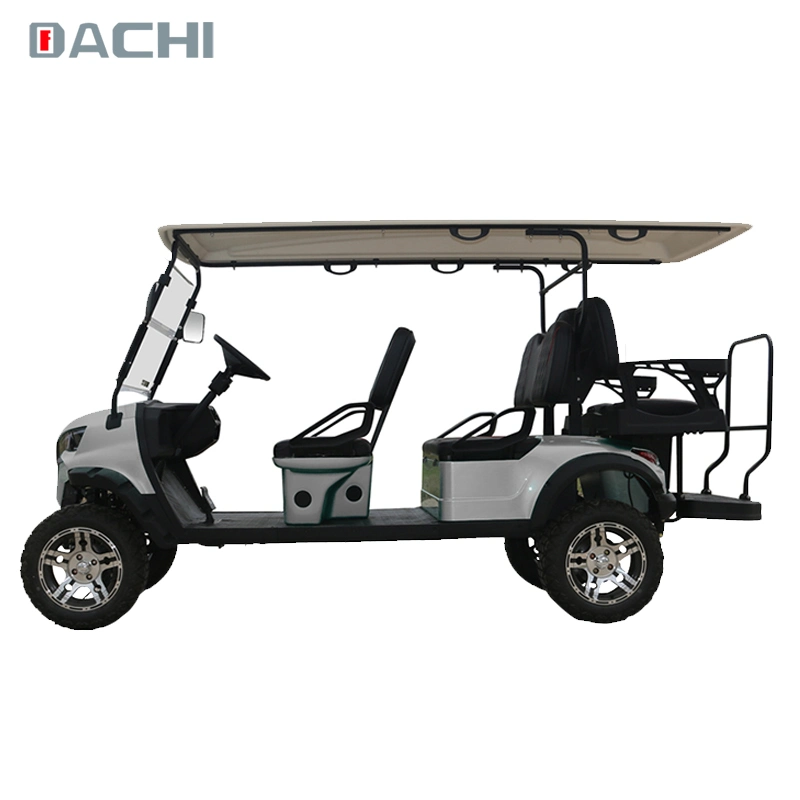 Voiture de golf électrique branchée Forge H4+2 avec 4+2 places