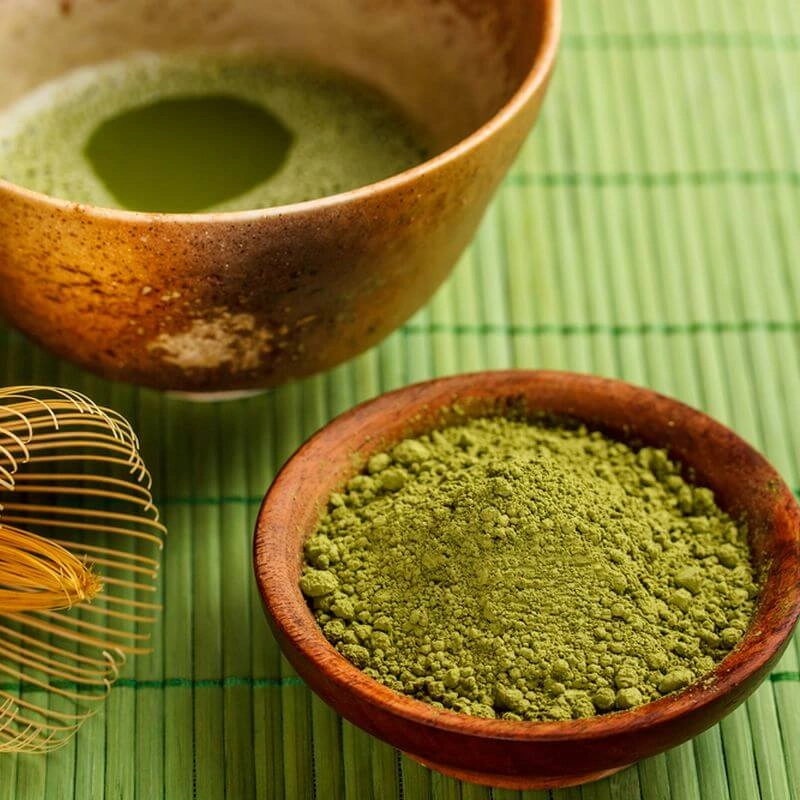 Fresh Healthy Matcha Supplement Pitaya Flavour Instant Green Tea Matcha Powder Weight Loss Product