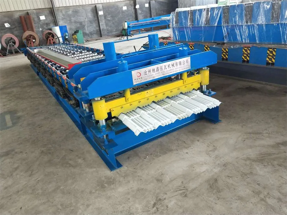 Steel Profile Single Tile Rolling Forming Machine/Single Layer Tiles Sheet Making Line