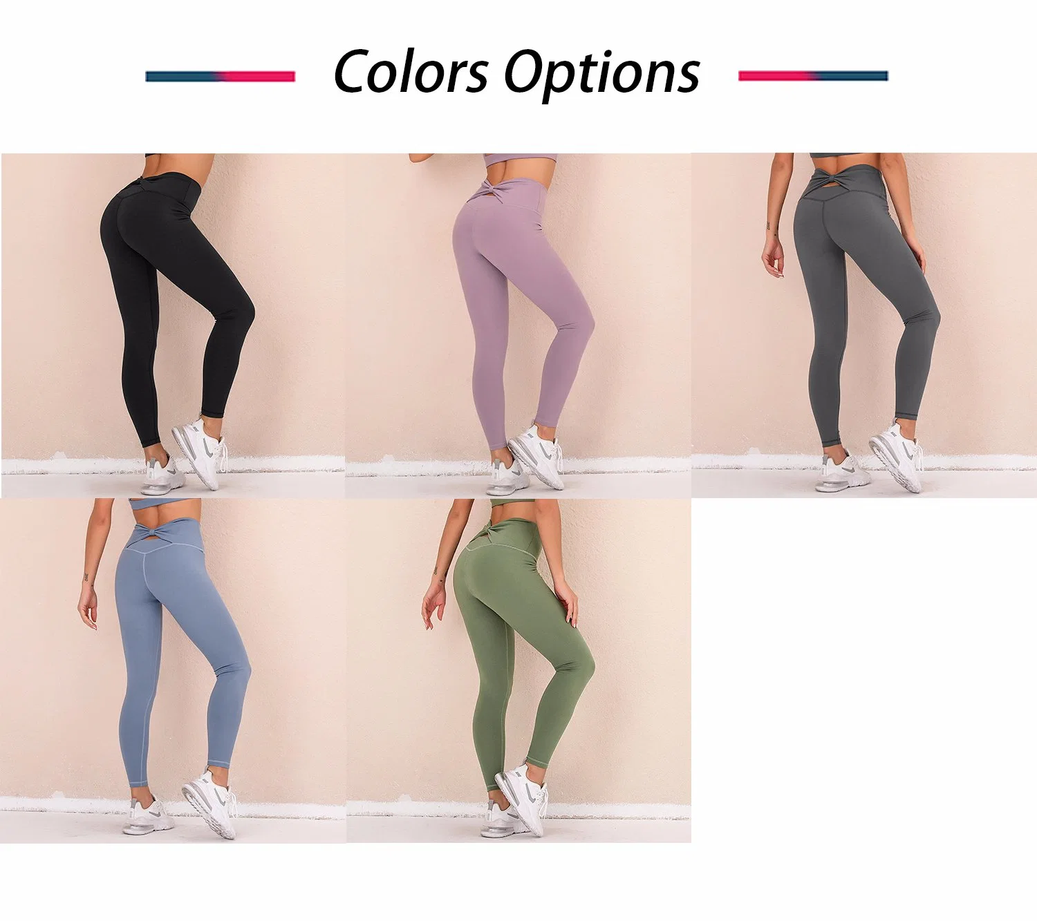 Elastic Custom Logo Workout Sets Women 2 Piece Yoga Leggings