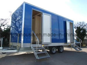 Scooter Advertising Trailer, Portable Toilet, Movable Trailer Toilet
