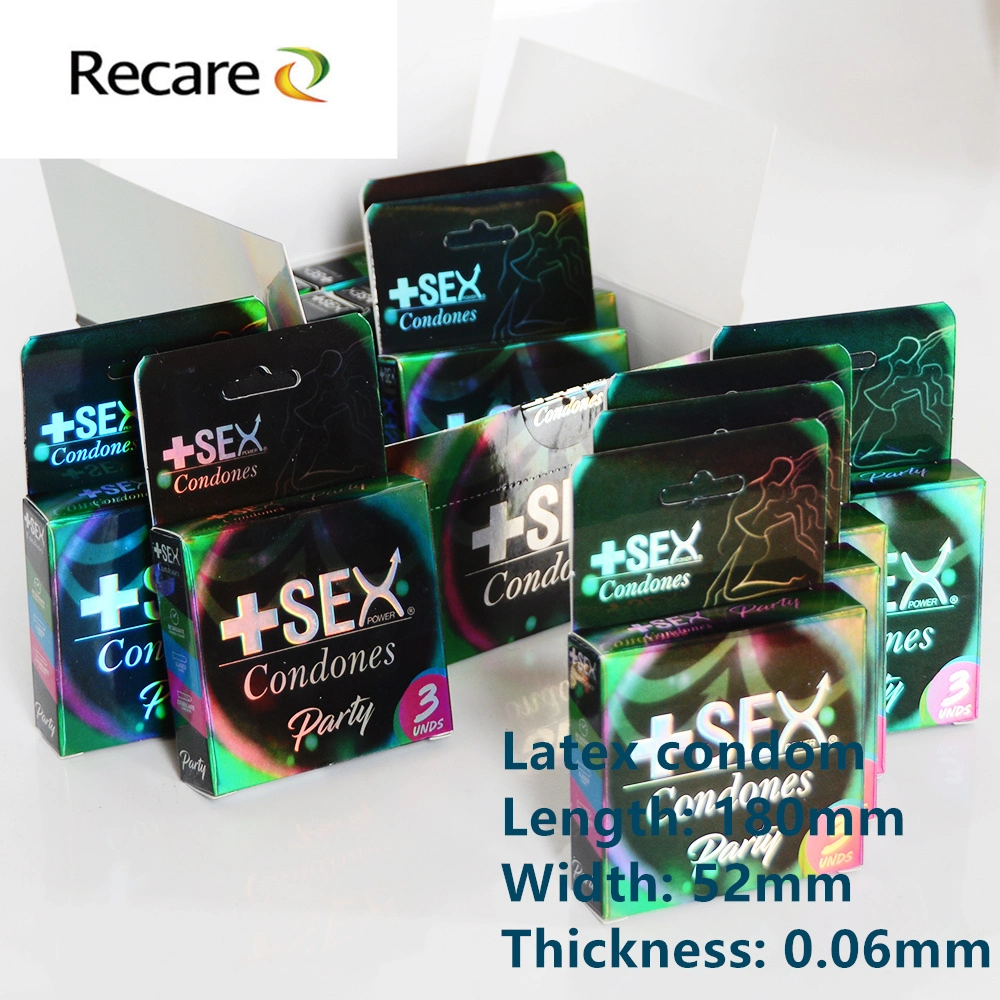 Latex Condom OEM Service Good Quality Sexy Factory Produce Condom for Men