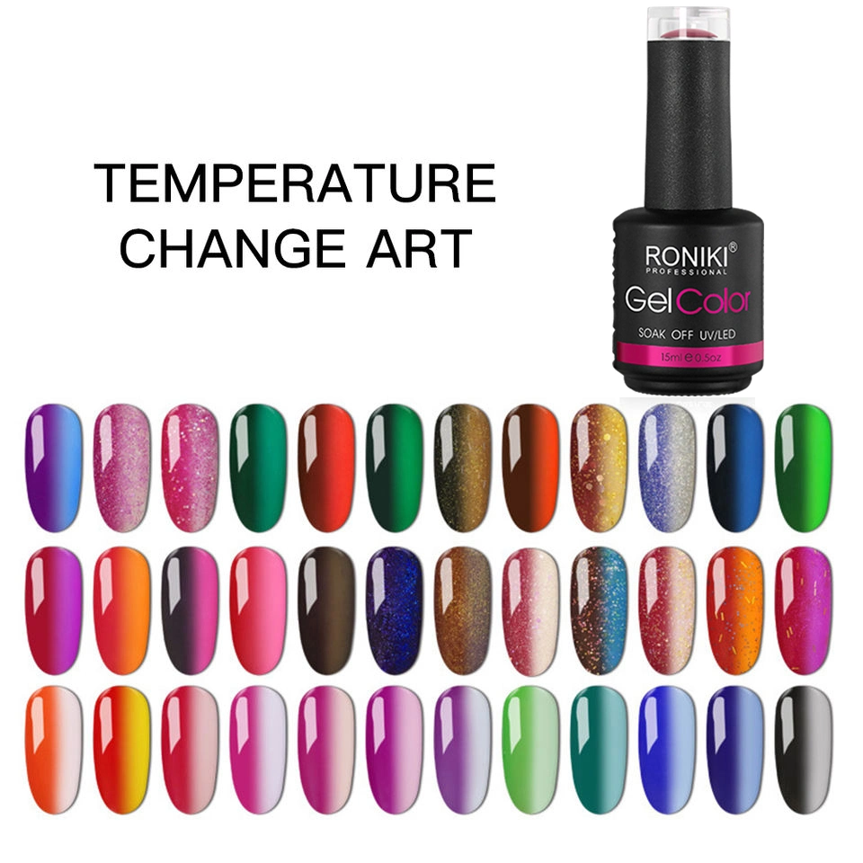 Roniki Nail Art Salon de Belleza Gel de Color UV