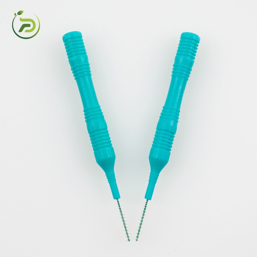 Wire Interdental Brush Dental Floss Pick Nylon Bristle Interdental for Teeth Cleaning Tooth Brush Stainless Steel