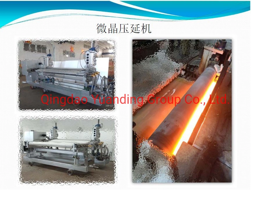 Top and Bottom Engraved Roller Used in The Solar Glass Process Line