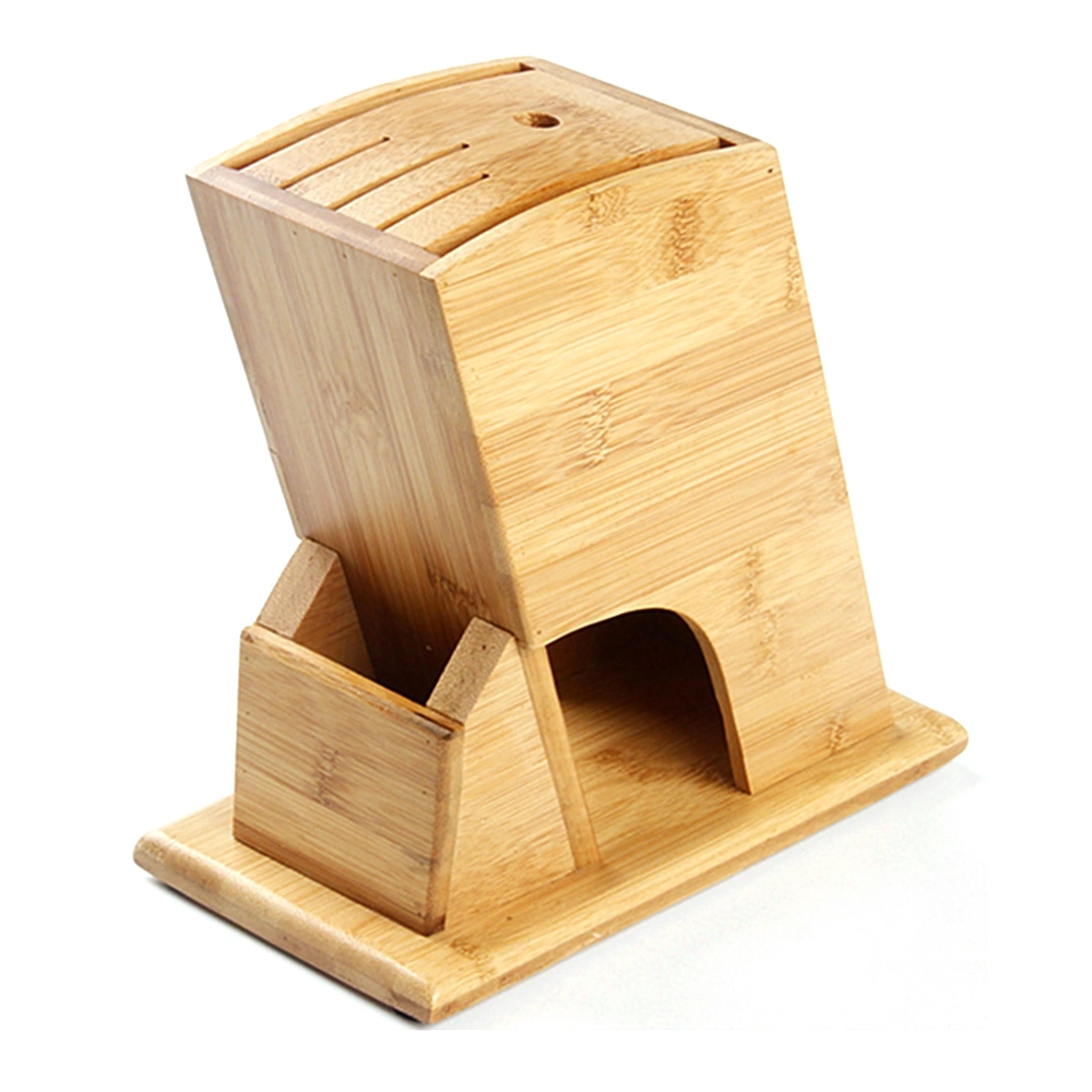 Bamboo Knife Block, Drawer Knife Set Storage Made From Quality Bamboo