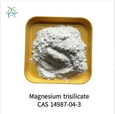 Qualidade superior de alimentação de fábrica trisilicato de magnésio em pó CAS 14987-04-3 com o Melhor Preço