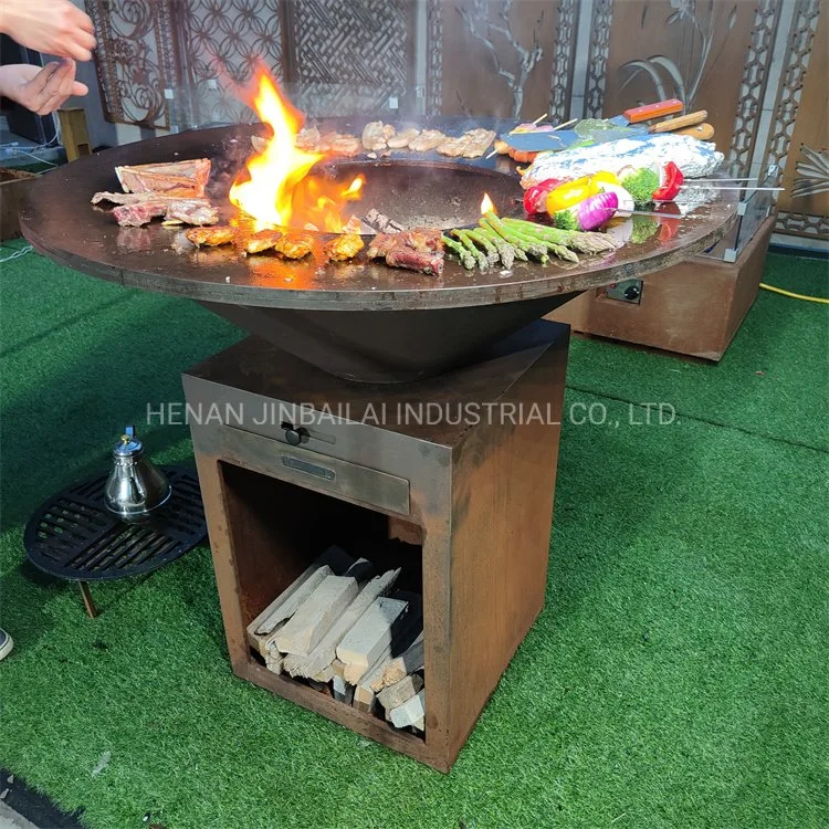 OEM Manufacture for Outdoor Rusty Metal BBQ Grills