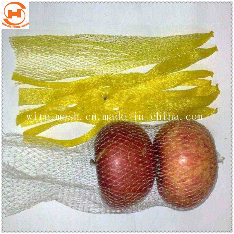 Vegetable Mesh Bag Custom Logo Organic Cotton Reusable Net Drawstring Vegetable Mesh Bag