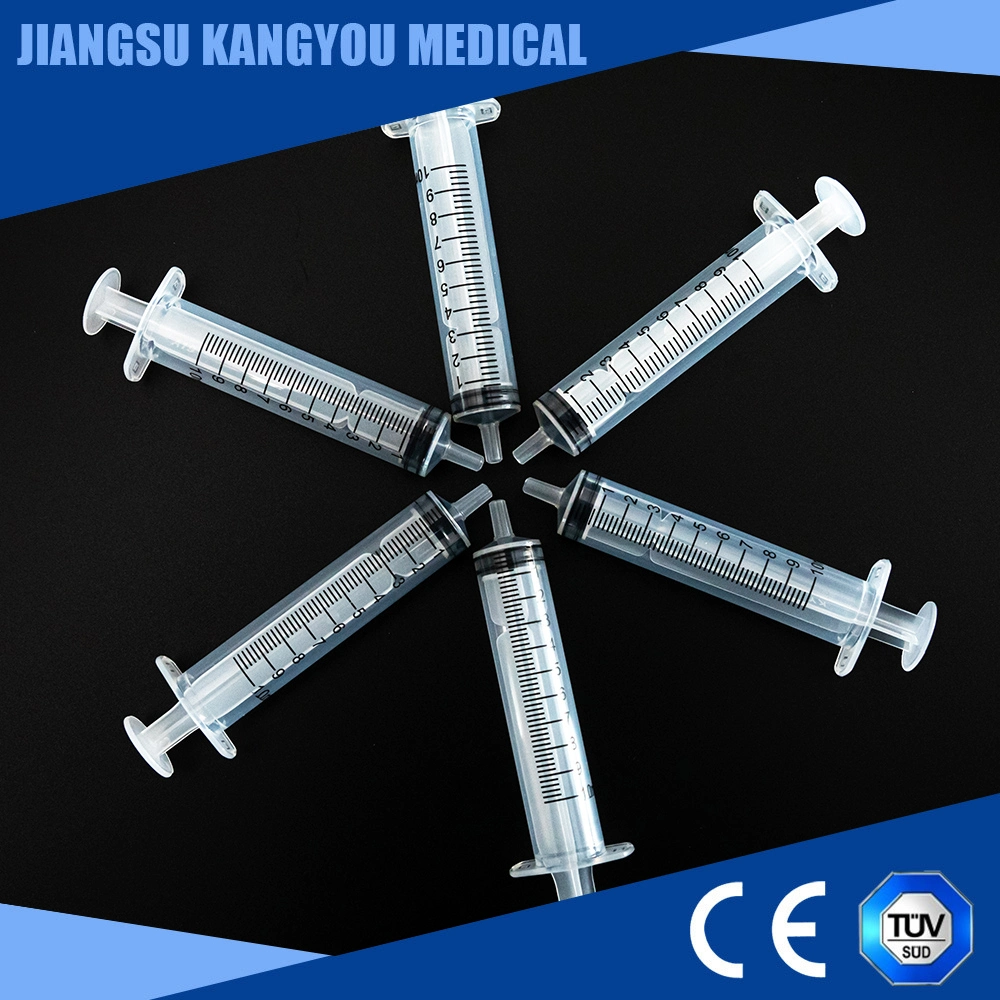 FDA Approved Injection Plastic Medical Syringe with Needls for Single Use