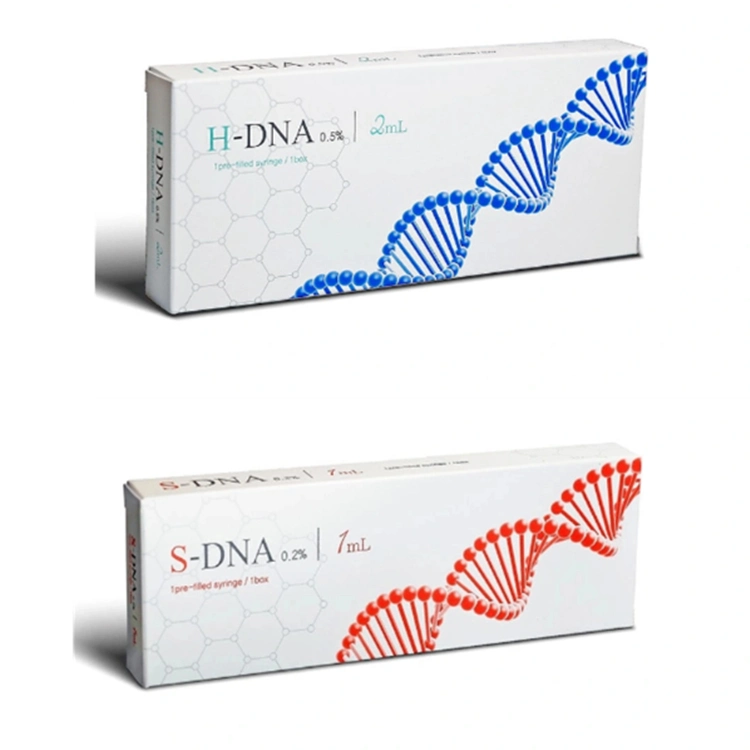 Corea S-DNA Salmon Ingredientes 1ml/jeringa regeneración de la piel blanqueamiento mejorar la piel Elasticidad H-DNA Injectable Eliminar círculos oscuros