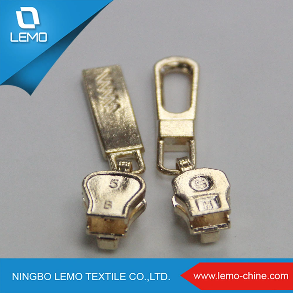 5# Gold Color Nylon Zipper Slider