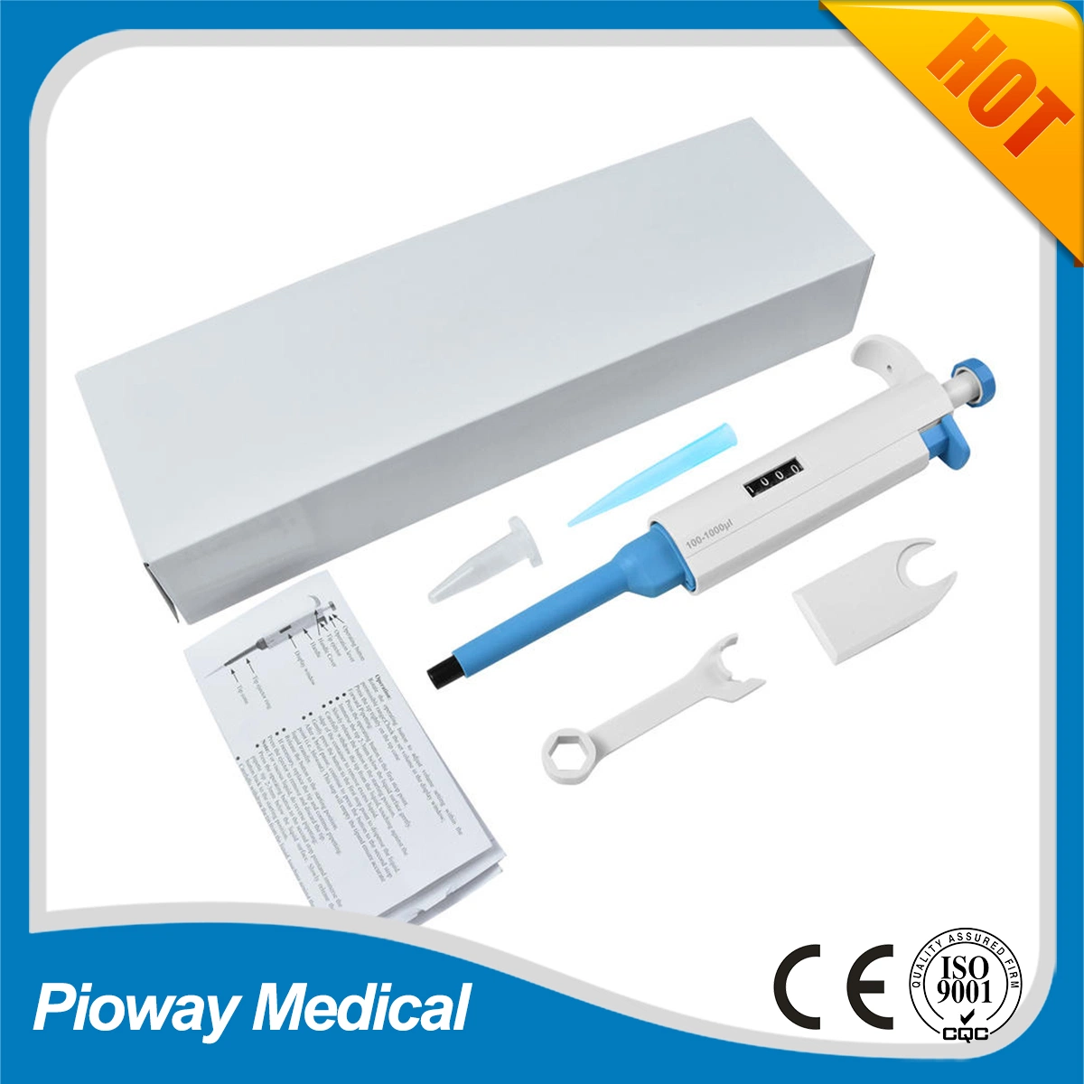 Lab and Medical Equipment Single Channel Adjustable Volume Pipette (Dlab)