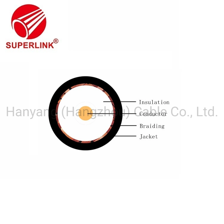 Aislamiento sólido cable coaxial RG58 Cable de la pérdida de baja atenuación para la vigilancia de la ingeniería